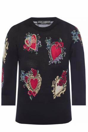 Embroidered sweater, zdjęcie 1 Embroidered sweater od Dolce & Gabbana